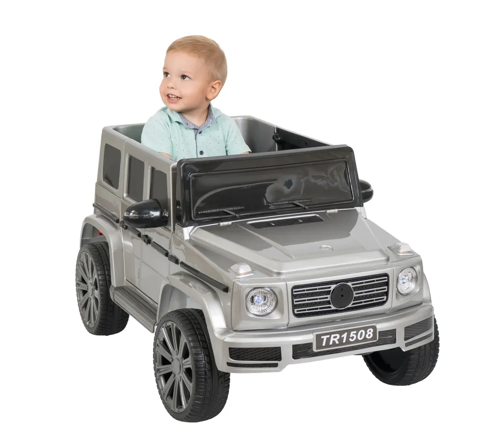 Джип детский электромобиль TR1508 (Серый TR1508) Джип детский электромобиль TR1508 (Серый TR1508)