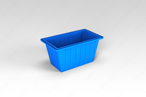 Ванна ЭкоПром К 400 л.(131x76x65см;синий) - арт.555656