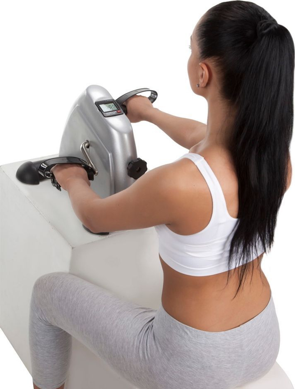 Мини велотренажер серый Bradex