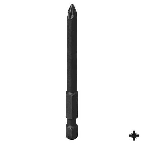 KING TONY (717001Z) Вставка (бита) торцевая 1/4", L = 70 мм, Pozidriv, PZ1, для шуруповерта