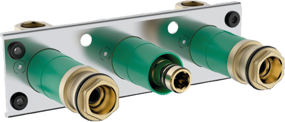 Скрытая часть для термостата 13129180  ShowerTablet 600, для 2 потребителей