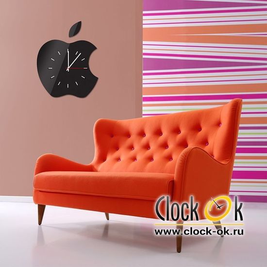 Настенные часы Яблоко
