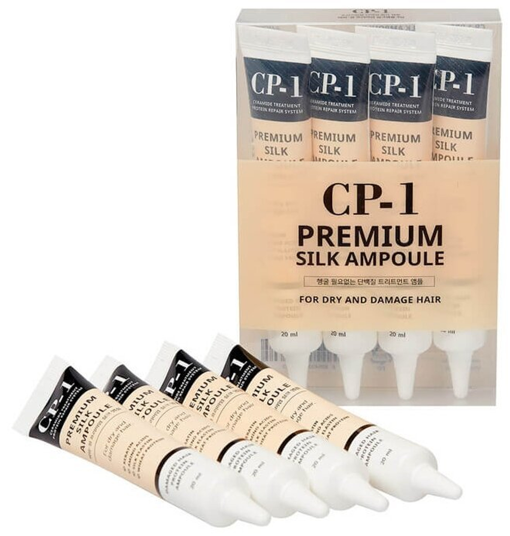 Сыворотка для волос ПРОТЕИНЫ ШЕЛКА CP-1 Premium Silk Ampoule, 20мл*1 шт