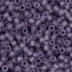 Японский бисер TOHO Round 15/0 (№19F), прозрачный матовый