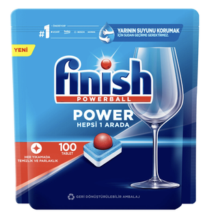 Таблетки для посудомоечных машин Finish All in 1 Power 100 шт