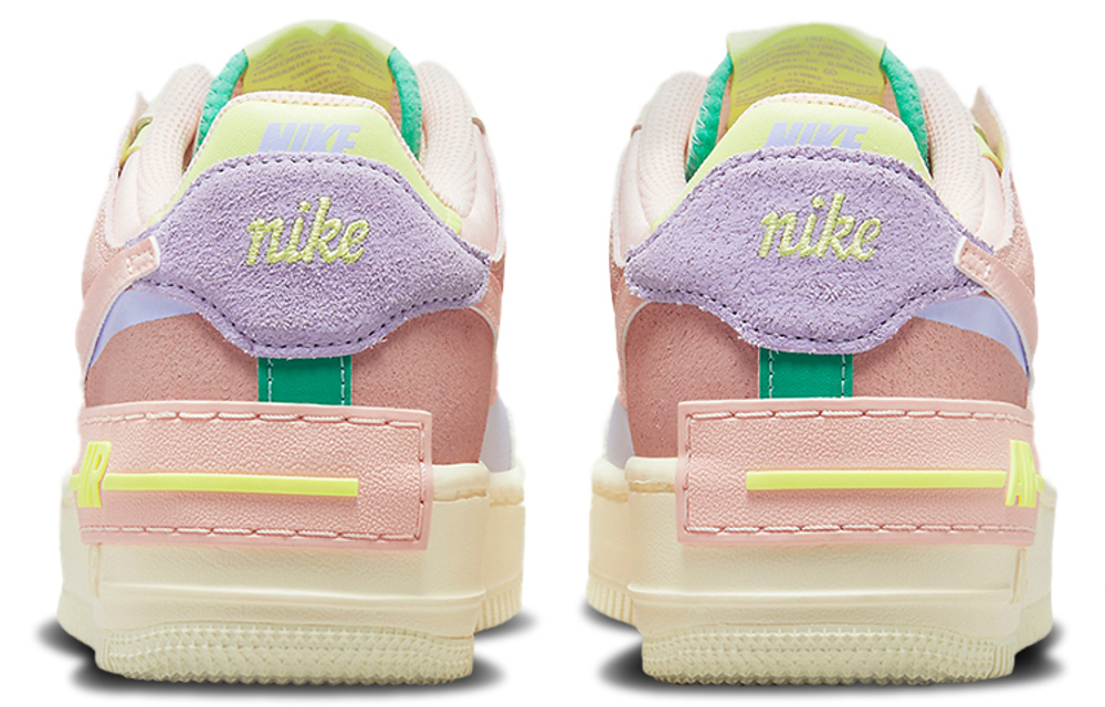 Кроссовки Nike Air Force 1 Low Shadow "Cashmere" (Женская размерная сетка)