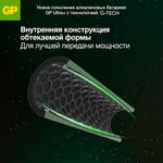 Батарейки КОМПЛЕКТ 2 шт., GP Ultra Plus G-Tech, AA (LR6), алкалиновые, пальчиковые, 15AUPA21-2CRSB2