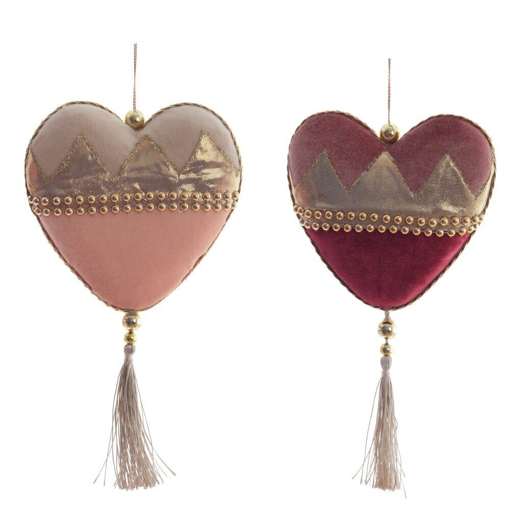 GAEM Украшение новогоднее "Сердце", L13 W3 H22 см, 2в.