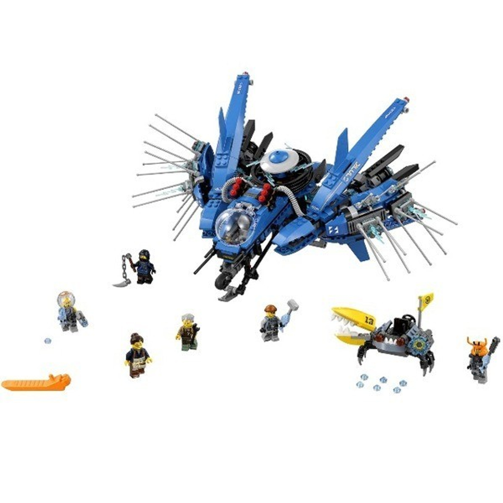 LEGO Ninjago Movie: Самолёт-молния Джея 70614 — Lightning Jet — Лего Ниндзяго фильм