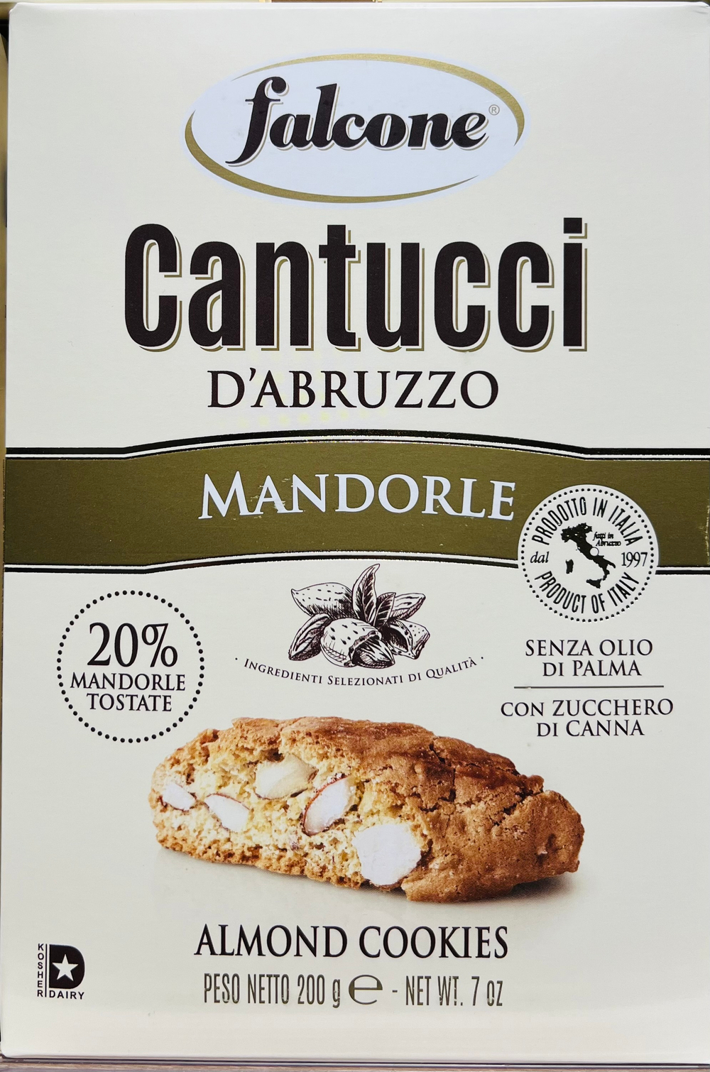 Кантуччи с миндалем “falcone” (0,200 кг)