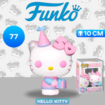 Фигурка Funko POP! Hello Kitty 50th Hello Kitty with Gifts (APAC) (Exc) (77) 76091 / Фигурка Фанко ПОП! по мотивам франшизы "Hello Kitty", Hello Kitty