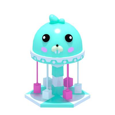 Детский аттракцион 4kids Карусель «Моржонок» c электроприводом