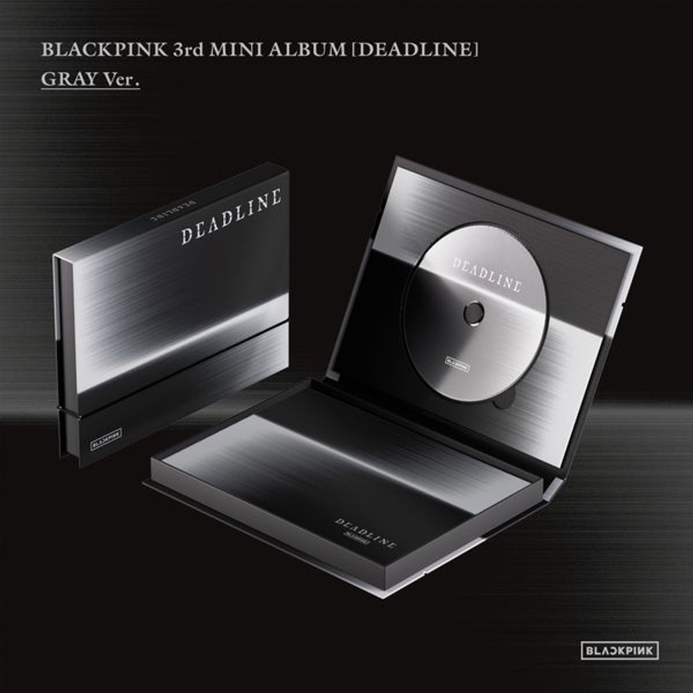 Альбом BLACKPINK 3rd MINI ALBUM [DEADLINE] GRAY Ver.