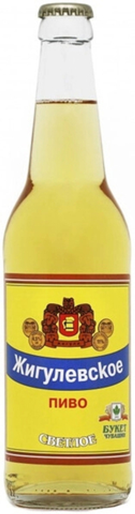 Пиво Букет Чувашии Жигулевское / Buket Chuvashii Zhigulevskoe 0.45 - стекло