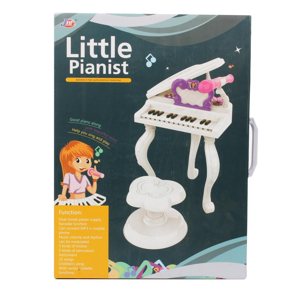 Пианино 34см, коробка J93-01