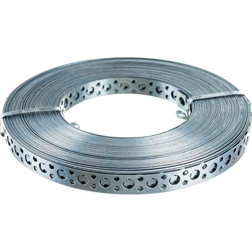 Лента перфорированная крепежная 12х0,5 мм 25 м