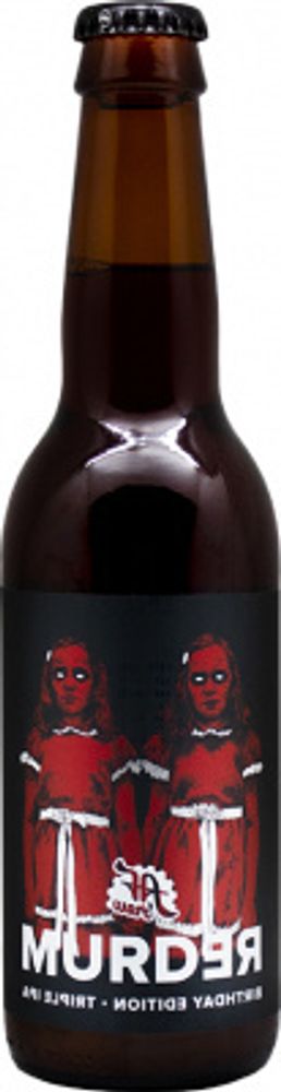 Пиво Аф Брю Мёрдер ИПА Бёздэй Эдишн / AF Brew Murder IPA Birthday Edition 0.33л - стекло