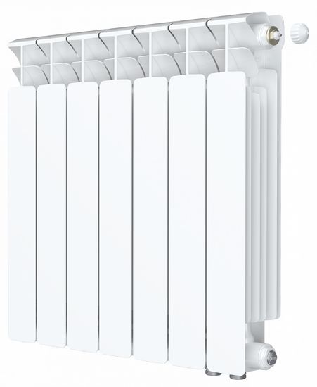 Радиатор Rifar Base Ventil 500 - 4 секции подключение нижнее (правое)