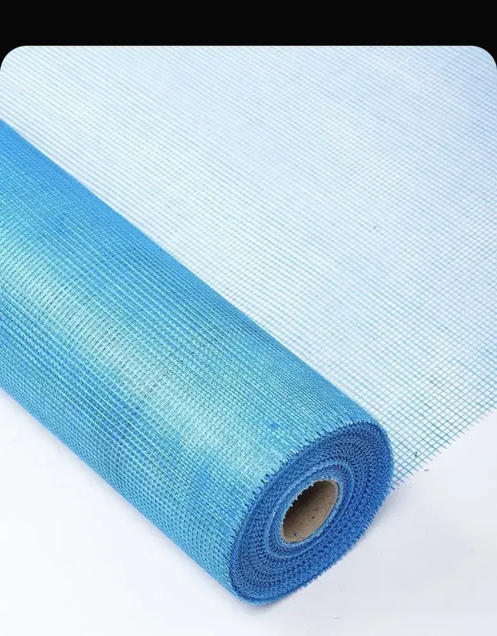 Сетка фасадная 5х5/ 50 м / синяя/ 160 г.м2/ штукатурная , стеклотканевая