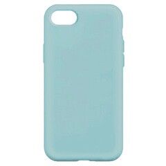 Силиконовый чехол Silicon Case WS для iPhone 7, 8, SE 2020, SE 2022 (Светло-голубой)