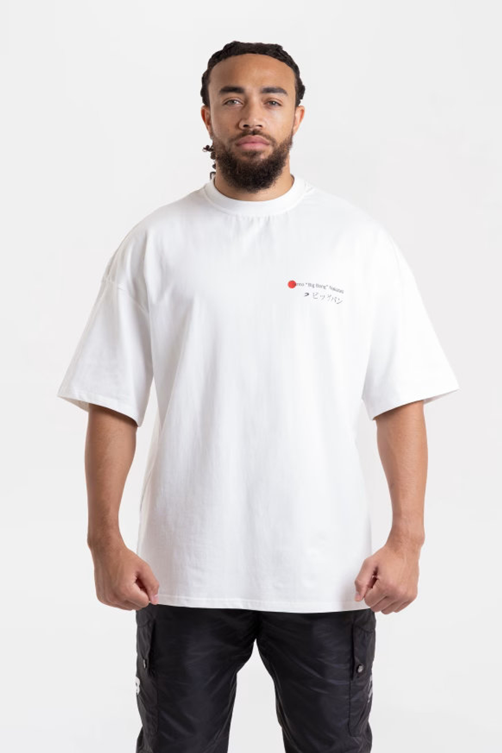 Футболка Nakatani x BOXRAW Oversized белая