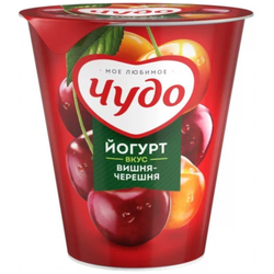 Йогурт Чудо вишня-черешня 290 гр