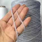 AIRSOFT - Igea; 38% вспушенный меринос, 62% люрекс; 290м/100гр; col. 25949 цвет: серый жемчужный; S501