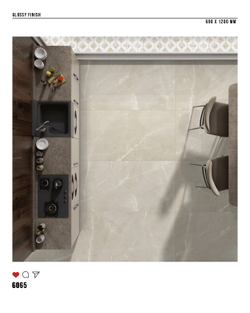 Керамогранит glossy №1 60х120, 6065