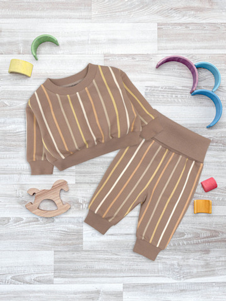 Комплект Mjölk Cocoa Stripes