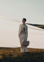 Сумка Polene Cyme Mini EDITION TEXTURED TAUPE