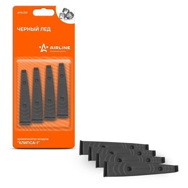 Ароматизатор в дефлектор "Клипса-1" черный лед (AFKL021)