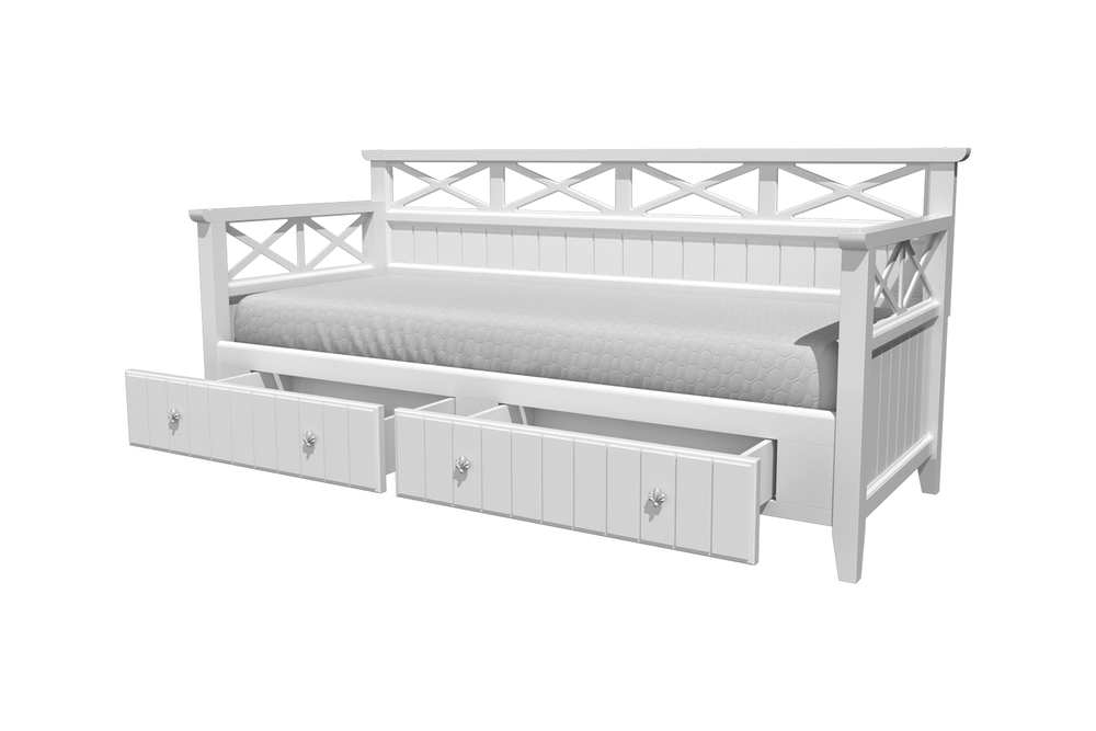 Кровать Амелия (массив сосны)