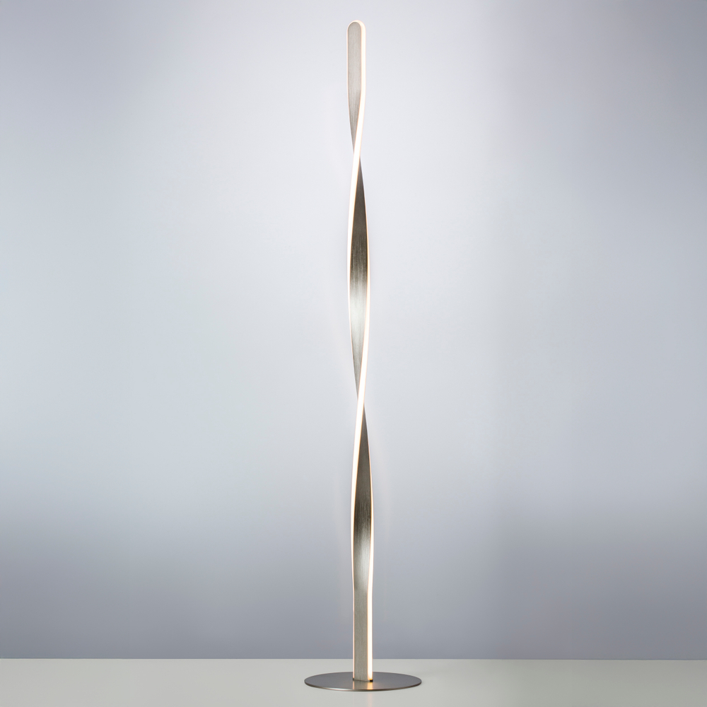 615719 Торшер TORINO 42W LED 1890LM ВОРОНЁНАЯ СТАЛЬ 3000K