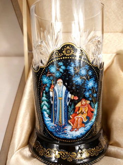 Чайный набор "Морозко" (Ручная роспись Палех)