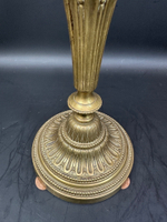 Старинная ваза-конфетница на бронзовой подставке