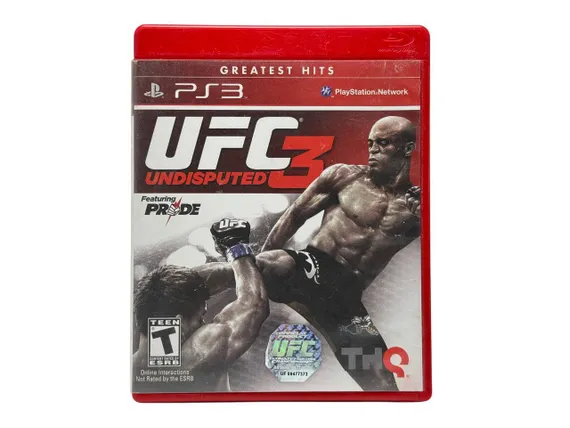 PS3 UFC Undisputed 3 (Б/У, Английская версия, BLUS-30738)