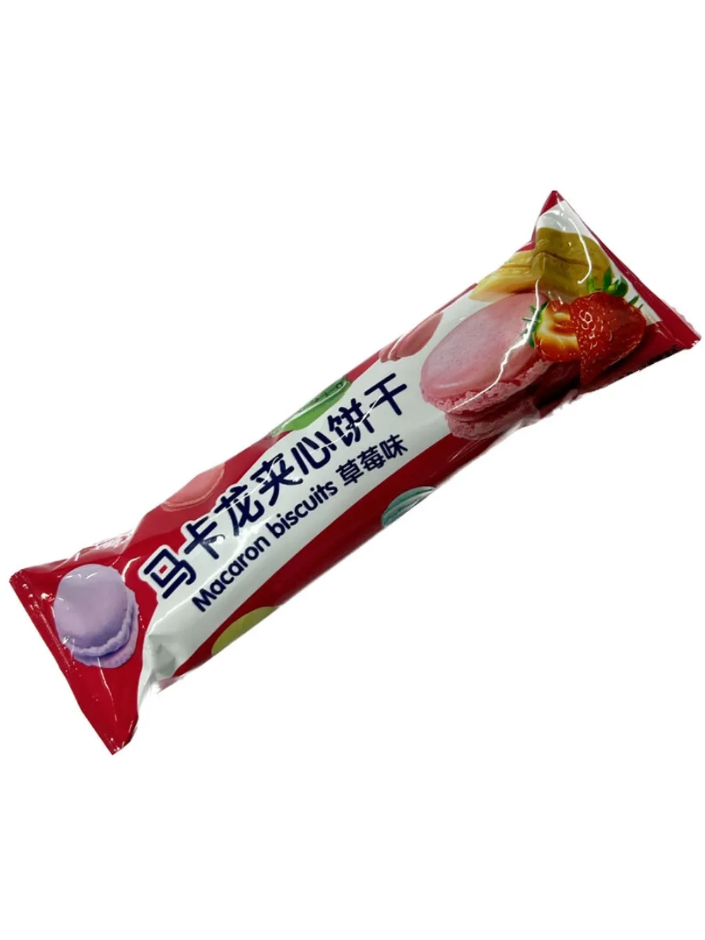 Печенье с начинкой "Макаруны" Клубника 55 г * 6 шт