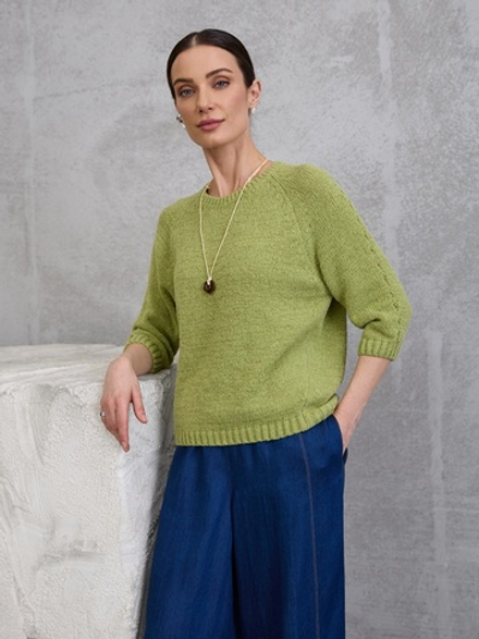 Джемпер 2698 спаржа TINONA