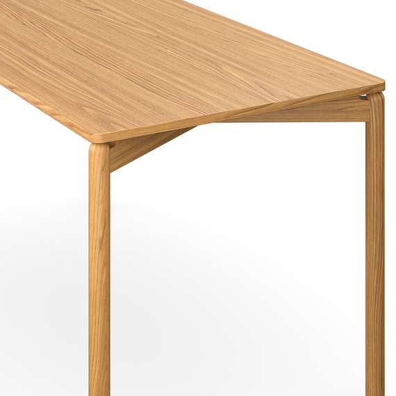 Стол обеденный saga, 75х150 см, ясень