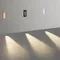 7052/3WL HIGHTECH ODL25 339 металл/металл Подсветка лестницы белый IP20 LED 1*3W ESCALA