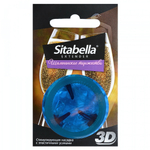 Насадка стимулирующая Sitabella 3D Шампанское торжество с усиками 1 шт