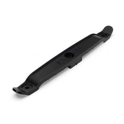 Держатель плоского кабеля двусторонний для прямого монтажа на 8 мест черный (290 шт/кор) Промрукав