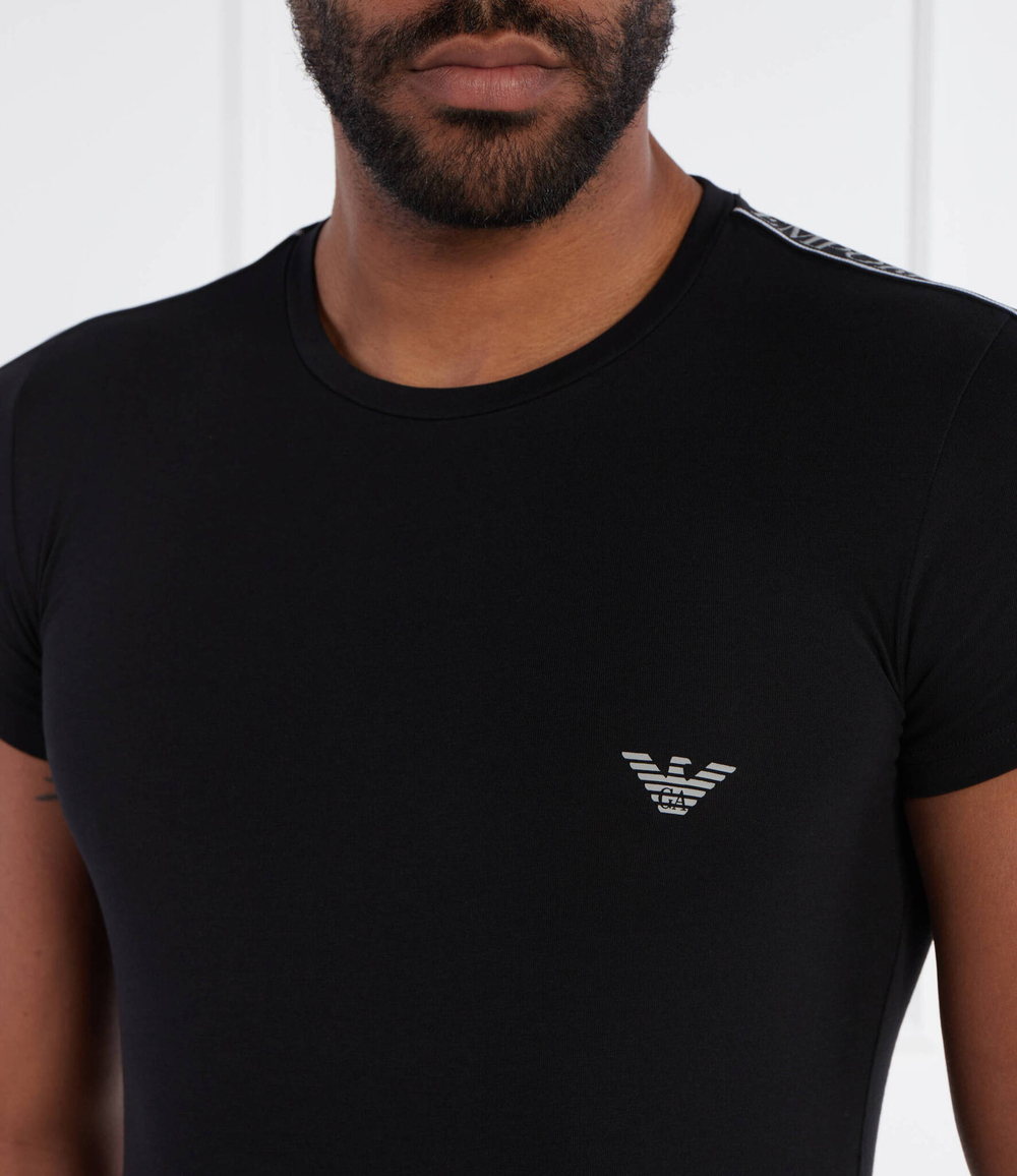 Футболка LOUNGEWEAR Emporio Armani - черный(111035 4R523)