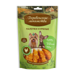 Лакомства для собак Деревенские лакомства 55г Куриные палочки для собак малых пород