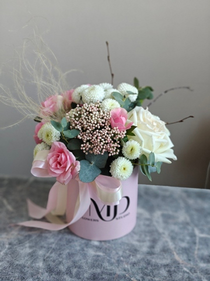 Нежная шляпная коробочка