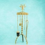 Антикварный набор каминных принадлежностей