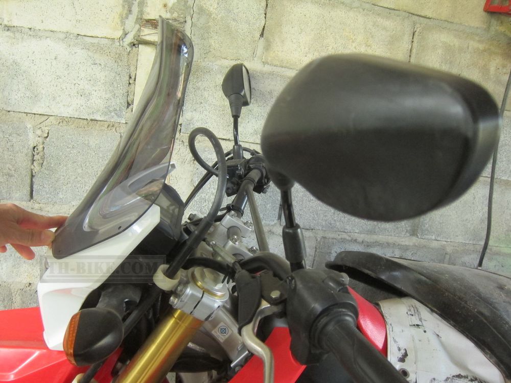 Windscreen, Windshield for Honda CRF250L-M, CRF300L (non LED), 2012-2021. Motoskill