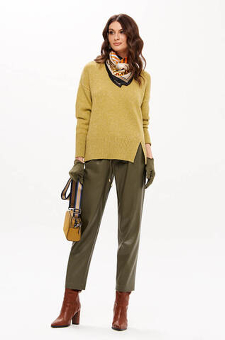 23364 Свитер женский (горчичный)