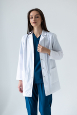 Халат женский м187 сансара белый