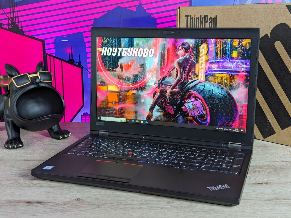 Ноутбук Lenovo ThinkPad P52, core i7-8850H, 15,6" FHD IPS, NVIDIA Quadro P3200 6Gb, Win 10 pro